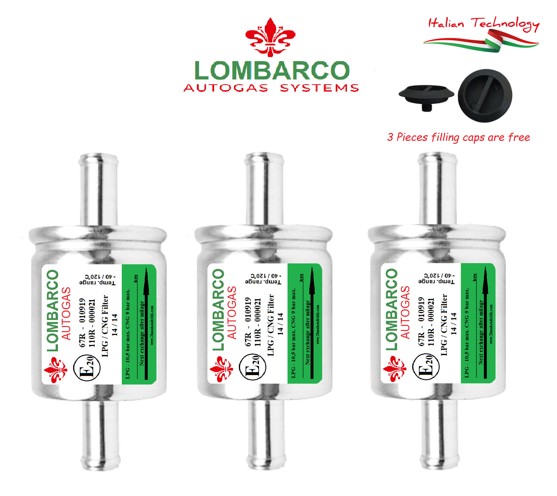 LPG CNG GPL  x3  Landirenzo Landi TA..